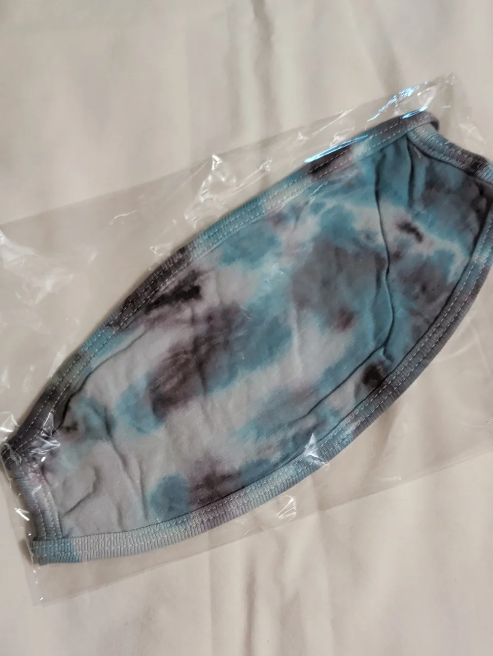 NWOT (017) Tultex Assortment Of 6 Cotton Hand Tie-dyed Face Masks/ Kids & Adults